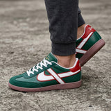 TENIS PANAM HOMBRE 11901231284 SIMIPIEL VERDE