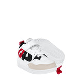 TENIS PANAM NIÑO 0116920565 SIMIPIEL BLANCO/ROJO