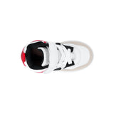 TENIS PANAM NIÑO 0116920565 SIMIPIEL BLANCO/ROJO