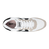 TENIS PANAM HOMBRE 0109360016 SIMIPIEL BLANCO/NEGRO