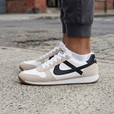 TENIS PANAM HOMBRE 0109360016 SIMIPIEL BLANCO/NEGRO