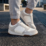 TENIS PANAM HOMBRE 0109671172 SIMIPIEL BEIGE