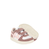 TENIS PANAM NIÑA 0117031174 SIMIPIEL BLANCO/ROSA 13-16