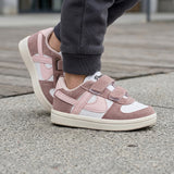 TENIS PANAM NIÑA 0117031174 SIMIPIEL BLANCO/ROSA 13-16