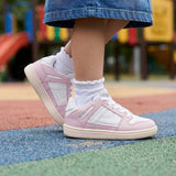 TENIS PANAM NIÑA 0117151174 SIMIPIEL BLANCO 17-21