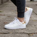 TENIS PANAM MUJER 120150812 SIMIPIEL BLANCO