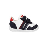 TENIS LEVI´S NIÑO 409670824 SIMIPIEL BLANCO 13-16