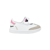 TENIS NIÑA MINNIE MOUSE 1003671224 SIMIPIEL BLANCO 13-16