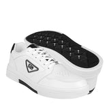 TENIS CASUALES CABALLERO CLASBEN MILAN SIMIPIEL BLANCO