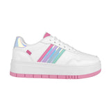 TENIS CASUALES DAMA CLASBEN AYLIN SIMIPIEL BLANCO