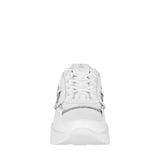 TENIS CASUALES DAMA CLASBEN SWAROVSKI SIMIPIEL BLANCO
