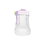 TENIS CASUALES NIÑA MISS PINK GOLOSILANDIA SIMIPIEL BCO 15-17