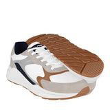 TENIS CASUALES CABALLERO TOKIO SIMIPIEL BLANCO