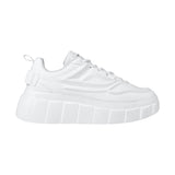 TENIS CASUALES DAMA CLASBEN PRADA SIMIPIEL BLANCO