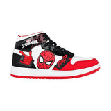 TENIS CASUALES NIÑO SPIDERMAN SPIDER SIMIPIEL BLANCO 18-21