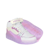 TENIS CASUALES NIÑA MISS PINK BURBUJA SIMIPIEL BLANCO 18-21