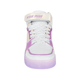 TENIS CASUALES NIÑA MISS PINK BURBUJA SIMIPIEL BLANCO 18-21