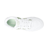 TENIS CASUALES DAMA CLASBEN ESCOCIA SIMIPIEL BLANCO