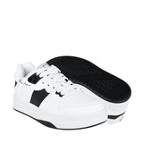 TENIS CASUALES CLASBEN MUJER ESCOCIA SIMIPIEL BLANCO
