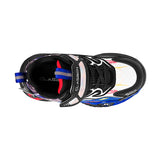 TENIS CASUALES CLASBEN NIÑO ZOOM SIMIPIEL AZUL/NGO 18-21