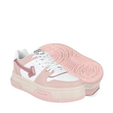 TENIS CASUALES MUJER AMAZON SIMIPIEL BCO/ROSA