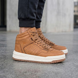 TENIS CLASBEN ORCUS HOMBRE SIMIPIEL CAFÉ