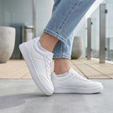 TENIS CASUALES CLASBEN MUJER LULU SIMIPIEL BLANCO