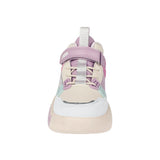 TENIS CASUALES CLASBEN NIÑA  DOUBLE SIMIPIEL MORADO 18-21