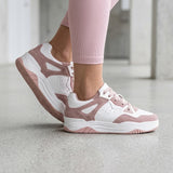 TENIS CASUALES CLASBEN MUJER CLOE SIMIPIEL BLANCO