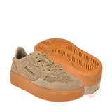 TENIS CASUALES CLASBEN MUJER CLEINK GAMUZA CAFE