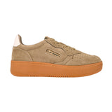 TENIS CASUALES CLASBEN MUJER CLEINK GAMUZA CAFE
