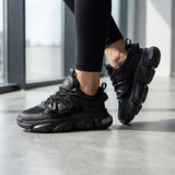 TENIS CASUALES CLASBEN MUJER MALTA TEXTIL NEGRO