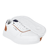 TENIS CASUALES CLASBEN HOMBRE ALEX SIMIPIEL BLANCO
