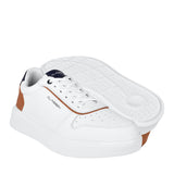 TENIS CASUALES CLASBEN HOMBRE ALEX SIMIPIEL BLANCO