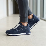 TENIS CASUALES CLASBEN HOMBRE RAMB SIMIPIEL AZUL