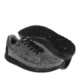 Tenis casuales What´s Up para hombre textil gris 152468