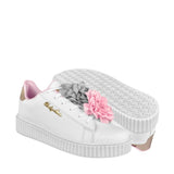 TENIS CASUALES PARA DAMA BABY CATS 172577 SIMIPIEL BLANCO