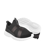 TENIS CASUALES DAMA MISS PINK 172757 NEGRO CON ROSA 23-26