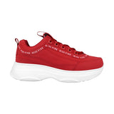 TENIS CASUALES DAMA MISS PINK 192-212 SUEDE ROJO