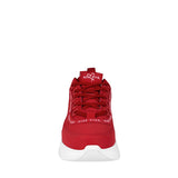 TENIS CASUALES DAMA MISS PINK 192-212 SUEDE ROJO