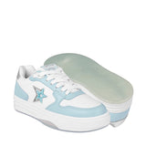 TENIS CASUALES CLASBEN MUJER ASTRAL SEMIPIEL BLANCO