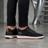 TENIS CASUALES CLASBEN HOMBRE BROWN TEXTIL NEGRO