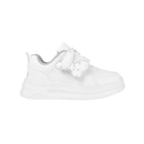 TENIS ESCOLARES MISS PINK NIÑA DAISY SIMIPIEL BLANCO 15-17