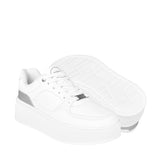 TENIS CASUALES CLASBEN MUJER ZARY SIMIPIEL BLANCO