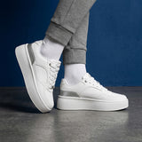 TENIS CASUALES CLASBEN MUJER ZARY SIMIPIEL BLANCO