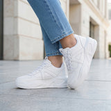 TENIS CASUALES CLASBEN MUJER TAMARIS SIMIPIEL BLANCO
