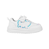 TENIS CASUALES CLASBEN NIÑA MIRRORFLY SIMIPIEL BCO 15-17