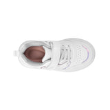 TENIS CASUALES CLASBEN NIÑA MIRRORFLY SIMIPIEL BCO 15-17