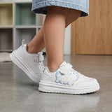 TENIS CASUALES CLASBEN NIÑA MIRRORFLY SIMIPIEL BCO 15-17