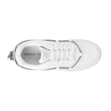 TENIS CASUALES MISS PINK MUJER LUXURY SIMIPIEL BLANCO